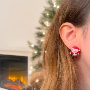 Limited time deal 🎡Santa Claus Stud Earrings 🎅🎄🎁